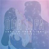 Download or print Dua Lipa Lost In Your Light (feat. Miguel) Sheet Music Printable PDF 7-page score for Pop / arranged Piano, Vocal & Guitar Chords SKU: 124376