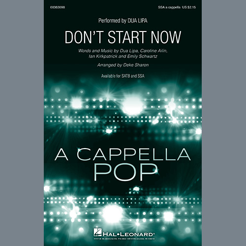 Dua Lipa Download Printable PDF Score Easily Download Dua Lipa Printable PDF piano music notes, guitar tabs for SATB Choir. Transpose or transcribe this score in no time - Learn how to play song progression.