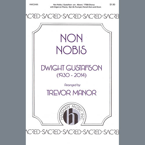 Dwight Gustafson Download Printable PDF Score Easily Download Dwight Gustafson Printable PDF piano music notes, guitar tabs for TTBB Choir. Transpose or transcribe this score in no time - Learn how to play song progression.