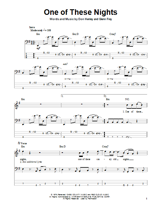 Eagles Get Over It Sheet Music Notes, Chords