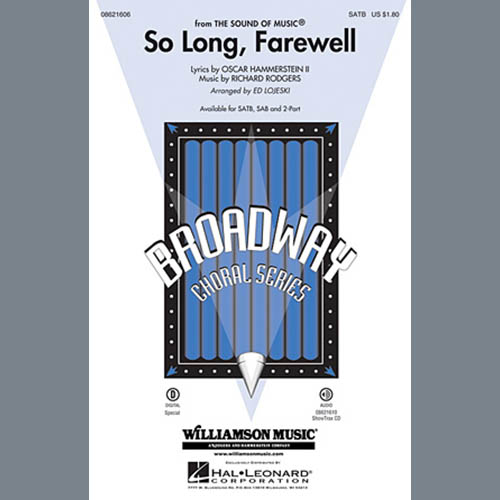 So Long, Farewell (from The Sound Of Music) (arr. Ed Lojeski) cover image