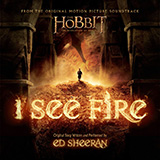 Download or print Ed Sheeran I See Fire (from The Hobbit) Sheet Music Printable PDF 3-page score for Film/TV / arranged Clarinet Solo SKU: 120279