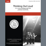 Download or print Ed Sheeran Thinking Out Loud (arr. Kirby Shaw) Sheet Music Printable PDF 17-page score for Barbershop / arranged SSAA Choir SKU: 407097