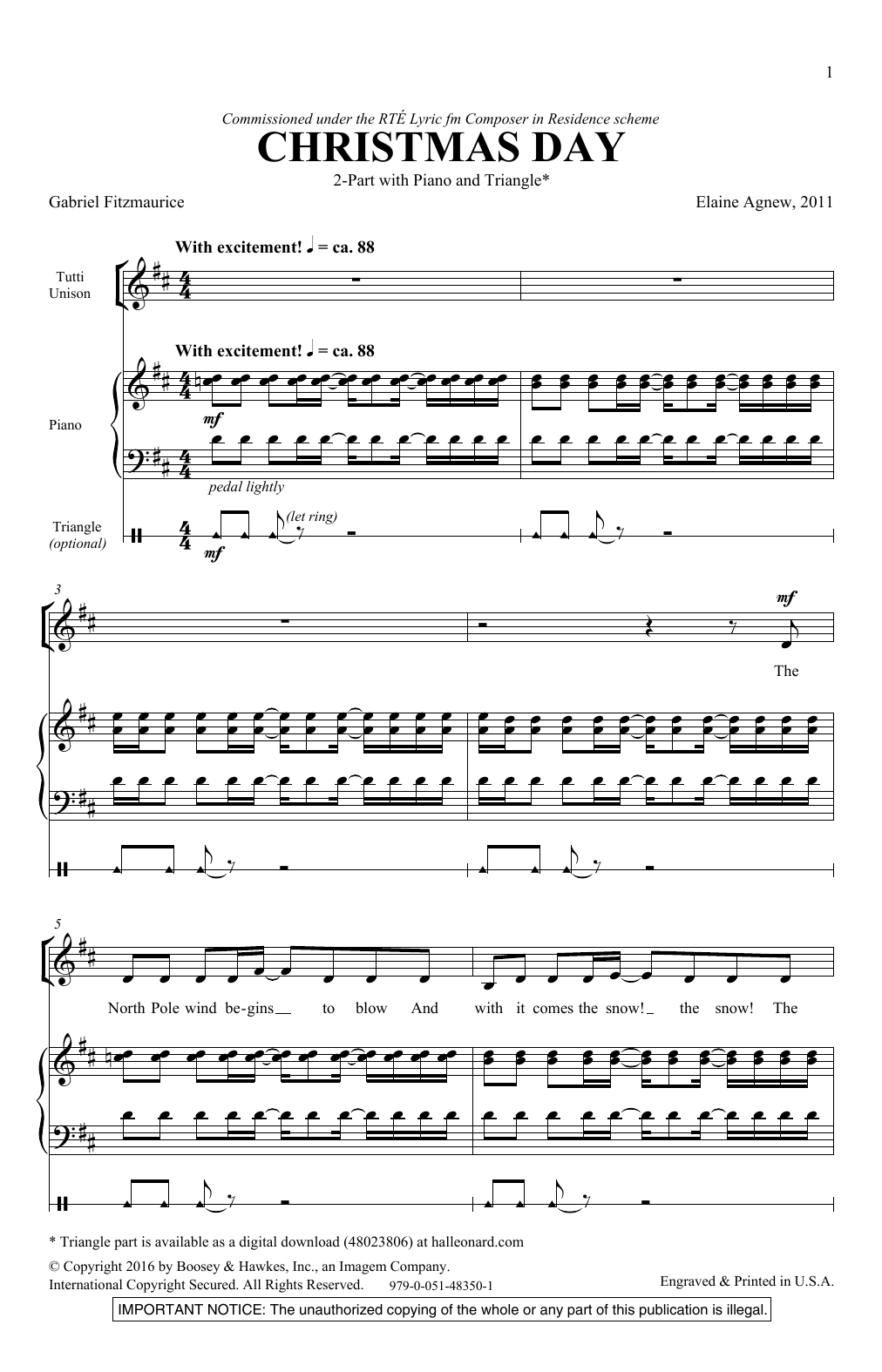 Michael W. Smith Christmas Day (arr. Ed Lojeski) sheet music notes and chords. Download Printable PDF.