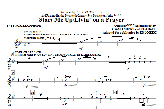 Ed Lojeski Start Me Up Livin On A Prayer Bb Tenor Saxophone Sheet Music Pdf Notes Chords Oldies Score Choir Instrumental Pak Download Printable Sku 298603 Bon jovi — nobody's hero / livin' on a prayer 08:36. ed lojeski start me up livin on a prayer bb tenor saxophone sheet music notes chords download printable choir instrumental pak pdf score sku