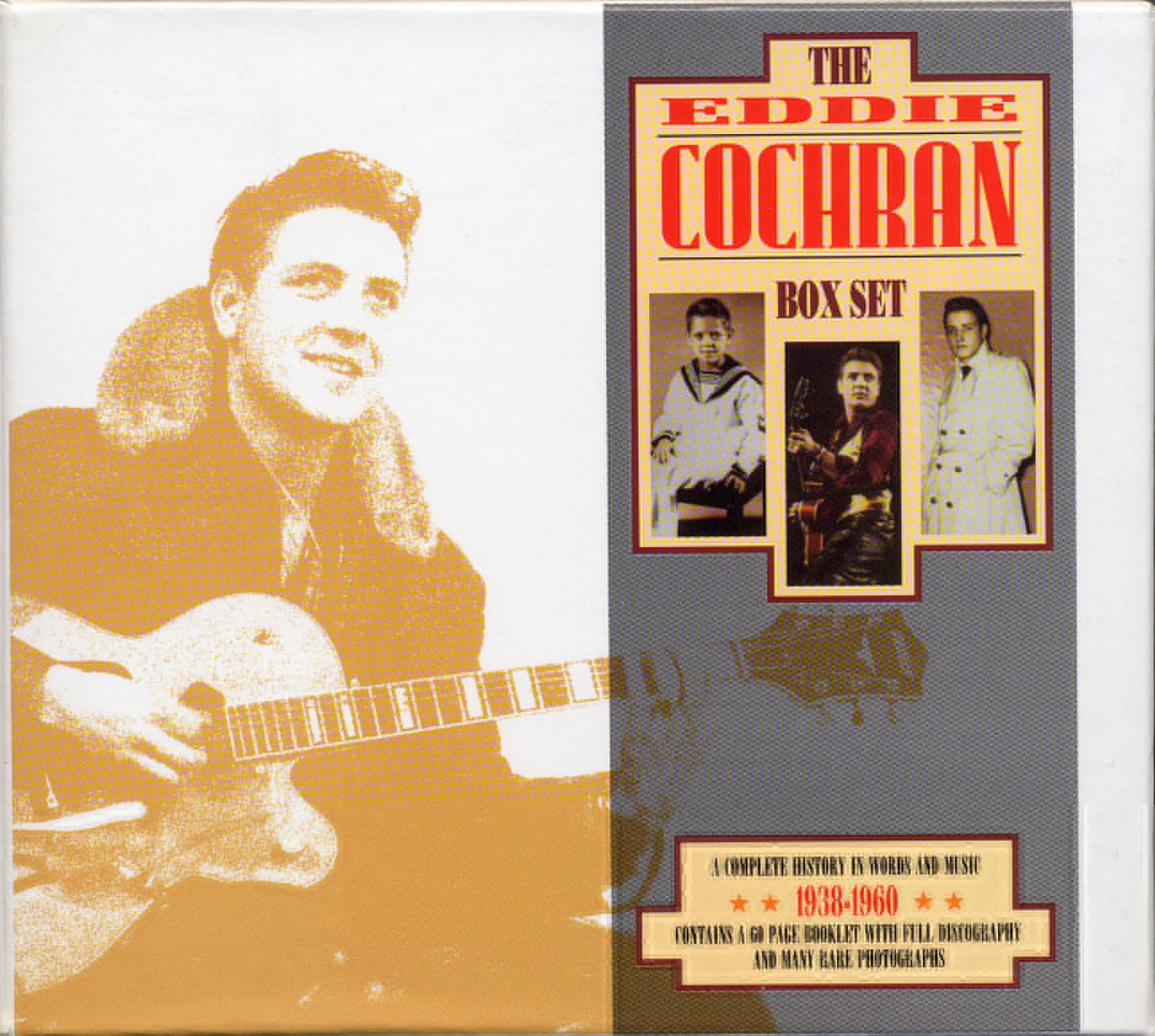 Eddie Cochran Three Stars Profile Image