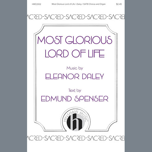 most glorious lord of life