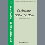 Download or print Elaine Hagenberg As The Rain Hides The Stars Sheet Music Printable PDF 10-page score for Inspirational / arranged SSA Choir SKU: 424537