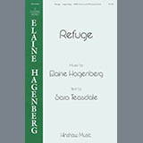 Download or print Elaine Hagenberg Refuge Sheet Music Printable PDF 19-page score for Concert / arranged SSAA Choir SKU: 524133