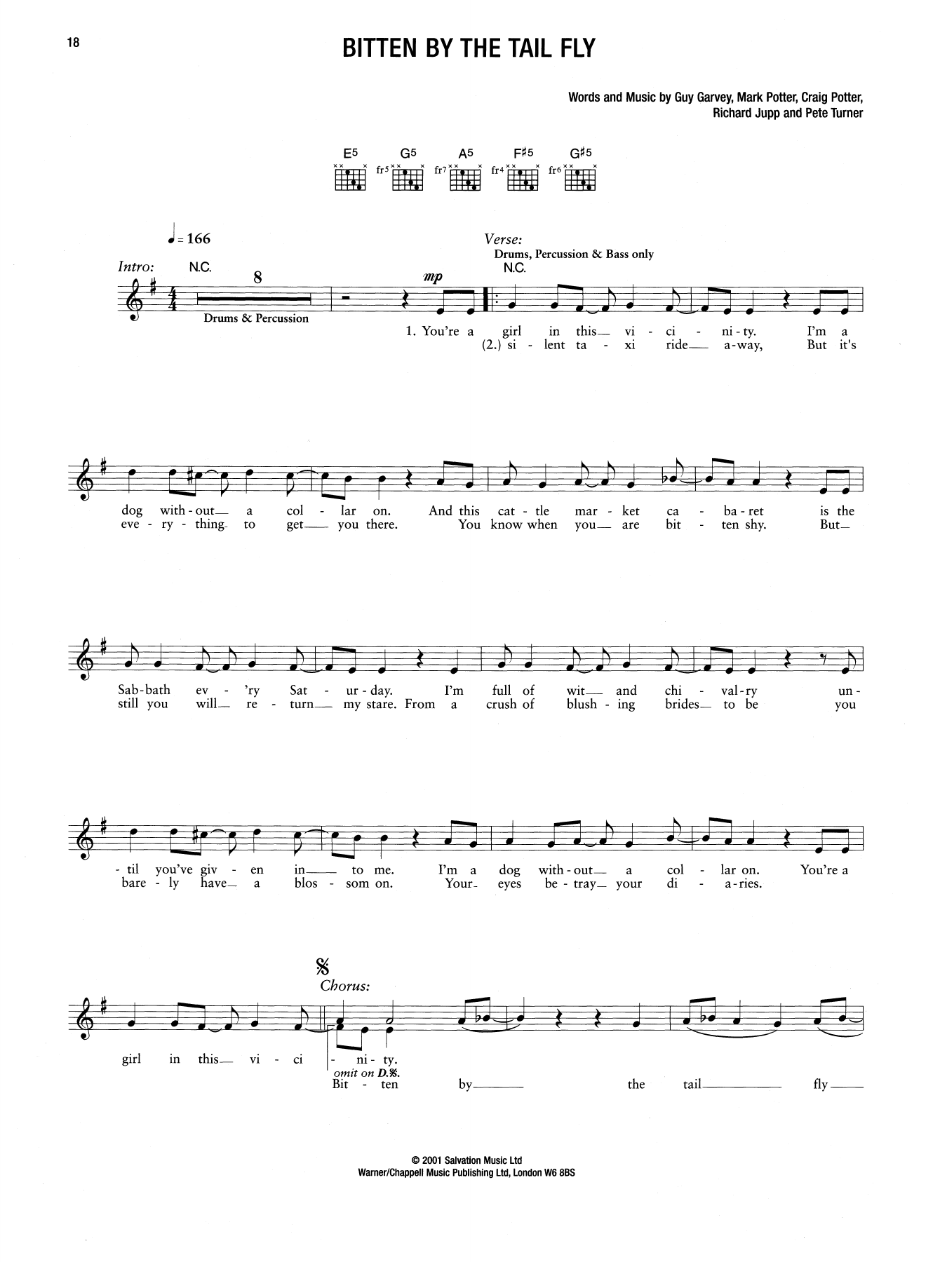 Learn to play Elbow Bitten By The Tail Fly sheet music for Guitar Tab in minutes. Price: 6.9900$ Elbow Bitten By The Tail Fly sheet music notes and chords arranged for Guitar Tab