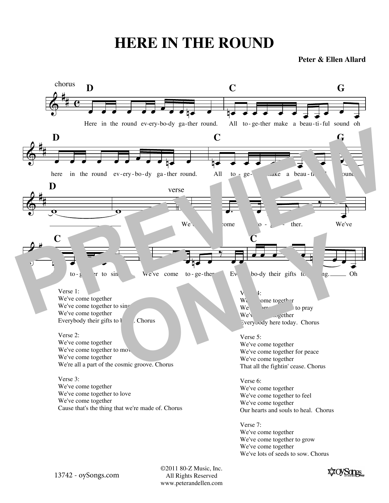 Learn to play Ellen Allard Here In The Round sheet music for Lead Sheet / Fake Book in minutes. Price: 5.9900$ Ellen Allard Here In The Round sheet music notes and chords arranged for Lead Sheet / Fake Book