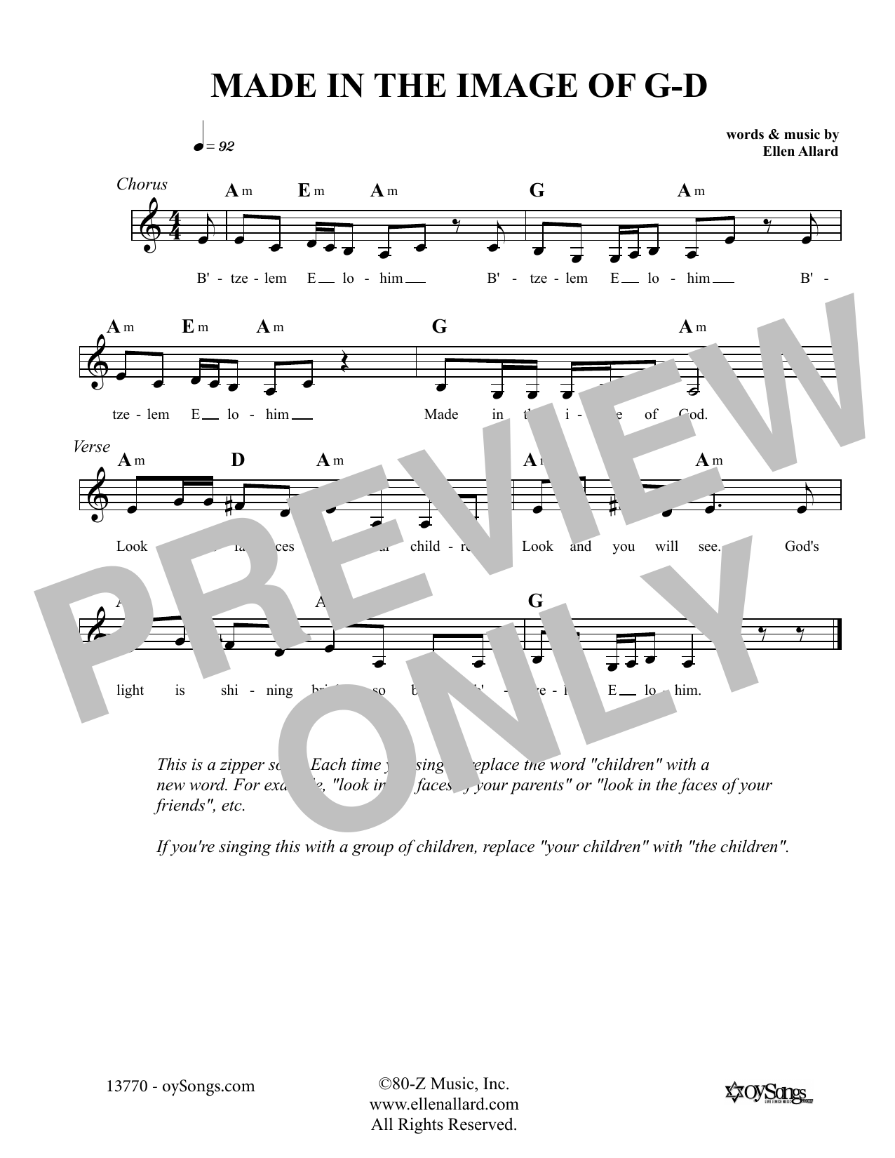 Learn to play Ellen Allard Made In The Image Of God sheet music for Lead Sheet / Fake Book in minutes. Price: 5.9900$ Ellen Allard Made In The Image Of God sheet music notes and chords arranged for Lead Sheet / Fake Book
