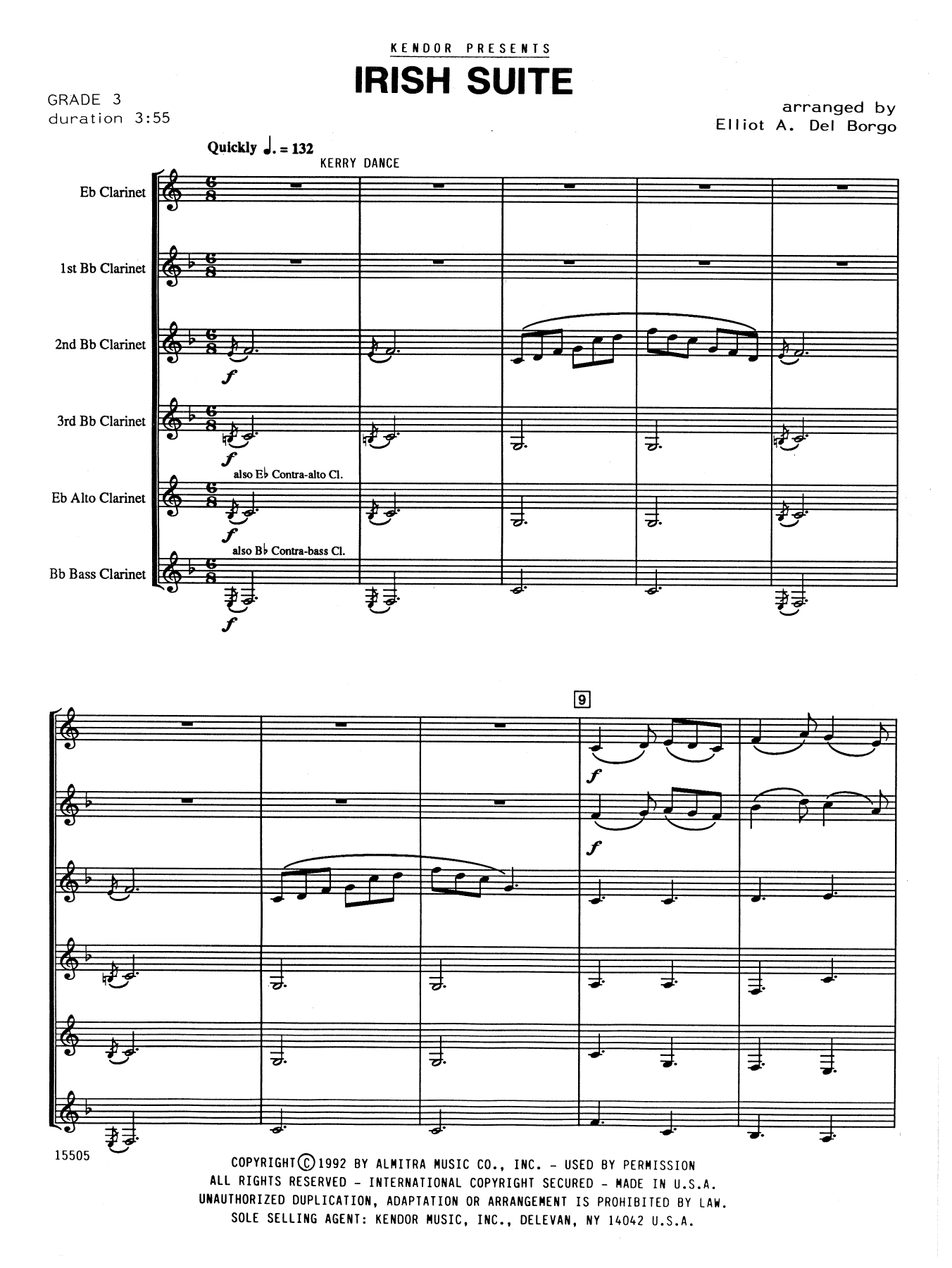 Learn to play Elliot A. Del Borgo Irish Suite - Full Score sheet music for Orchestra in minutes. Elliot A. Del Borgo Irish Suite - Full Score sheet music notes and chords. Download Printable PDF.