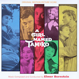 Download or print Elmer Bernstein A Girl Named Tamiko Sheet Music Printable PDF 4-page score for Film/TV / arranged Piano, Vocal & Guitar Chords (Right-Hand Melody) SKU: 77433
