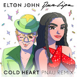 Download or print Elton John & Dua Lipa Cold Heart (PNAU Remix) Sheet Music Printable PDF 3-page score for Pop / arranged Really Easy Piano SKU: 1552293