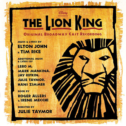 Chow Down (from The Lion King: Broadway Musical) cover image