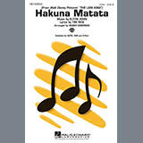 Download or print Elton John Hakuna Matata (from Disney's The Lion King) (arr. Roger Emerson) Sheet Music Printable PDF 13-page score for Disney / arranged 2-Part Choir SKU: 423118