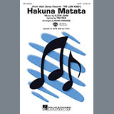 Download or print Elton John Hakuna Matata (from Disney's The Lion King) (arr. Roger Emerson) Sheet Music Printable PDF 13-page score for Disney / arranged SATB Choir SKU: 423096