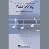 Download or print Elton John Your Song (arr. Mac Huff) Sheet Music Printable PDF 11-page score for Pop / arranged SATB Choir SKU: 412787