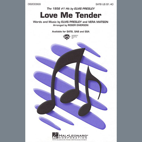 Elvis Presley Love Me Tender (arr. Roger Emerson) Profile Image