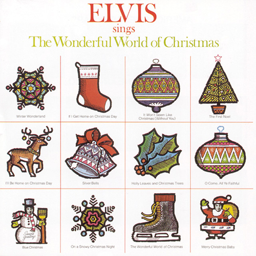 Elvis Presley On A Snowy Christmas Night Profile Image
