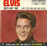 Download or print Elvis Presley She's Not You Sheet Music Printable PDF 3-page score for Rock / arranged Easy Piano SKU: 25641