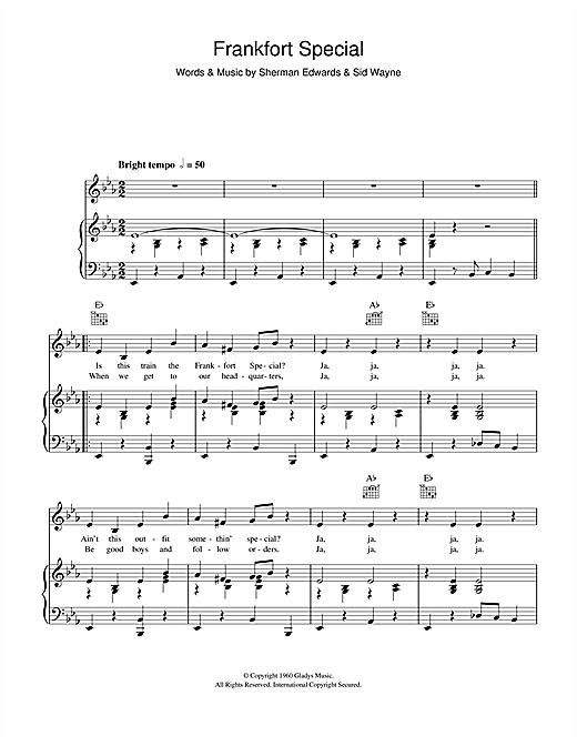 Elvis Presley Frankfort Special sheet music notes and chords. Download Printable PDF.