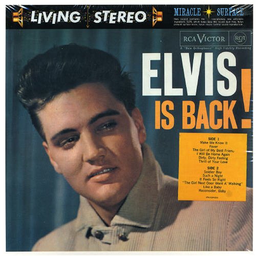 Elvis Presley - Stuck On You (Lyrics) 