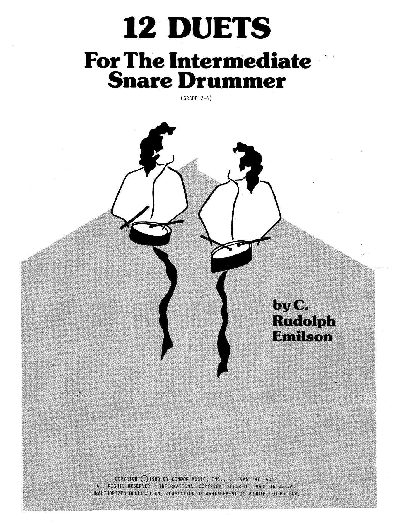 Learn to play Emilson 12 Duets For The Intermediate Snare Drummer sheet music for Percussion Ensemble in minutes. Emilson 12 Duets For The Intermediate Snare Drummer sheet music notes and chords. Download Printable PDF.