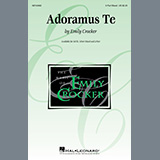 Download or print Emily Crocker Adoramus Te Sheet Music Printable PDF 9-page score for Latin / arranged 3-Part Mixed Choir SKU: 487041