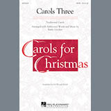 Download or print Emily Crocker Carols Three (Medley) Sheet Music Printable PDF 9-page score for Concert / arranged SATB Choir SKU: 89027
