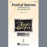 Download or print Emily Crocker Festival Sanctus Sheet Music Printable PDF 10-page score for Concert / arranged SATB Choir SKU: 88457