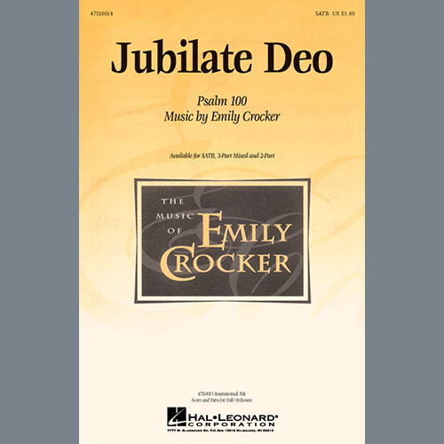 Emily Crocker Jubilate Deo Profile Image