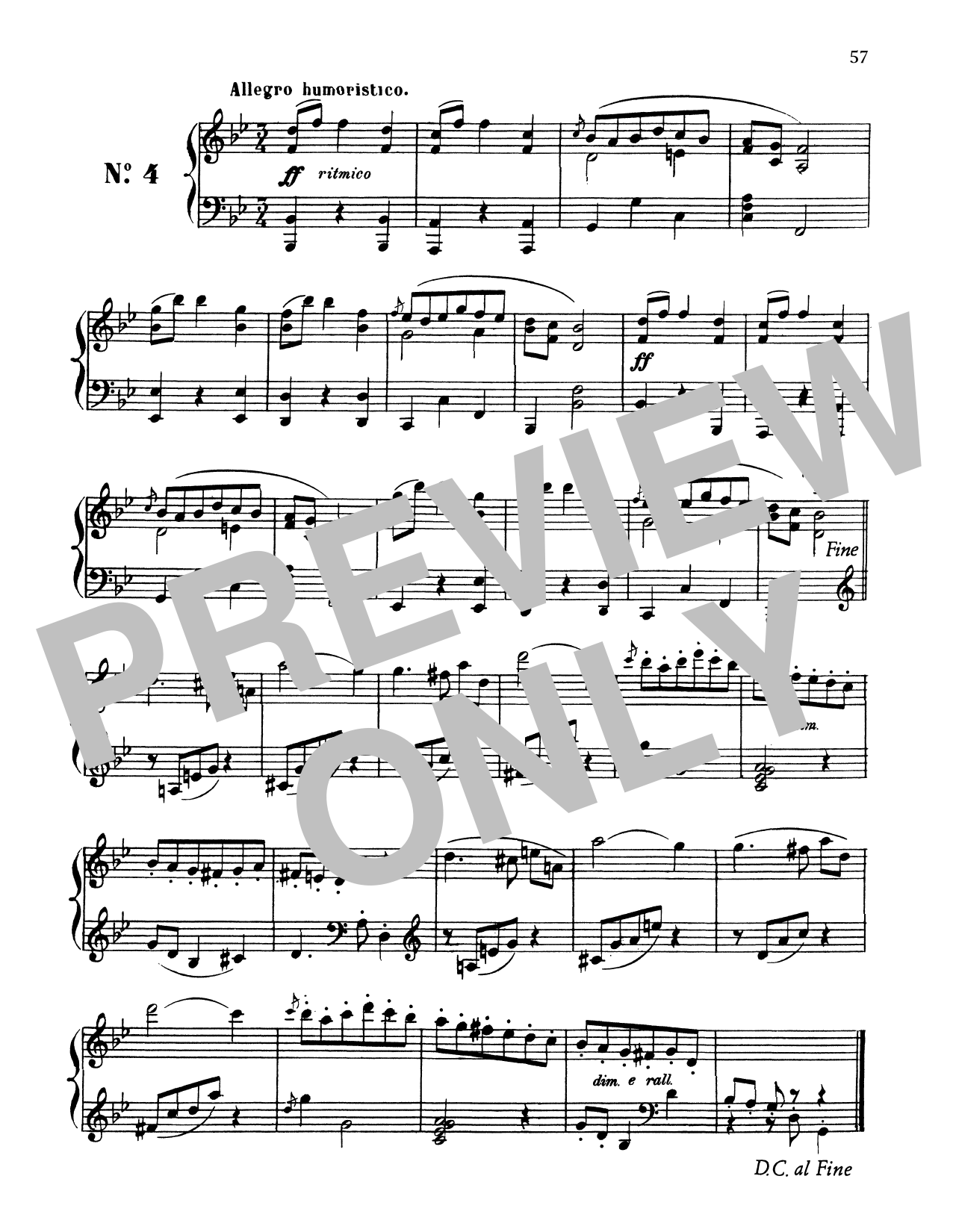 Enrique Granados Allegro Humoristico sheet music notes and chords. Download Printable PDF.