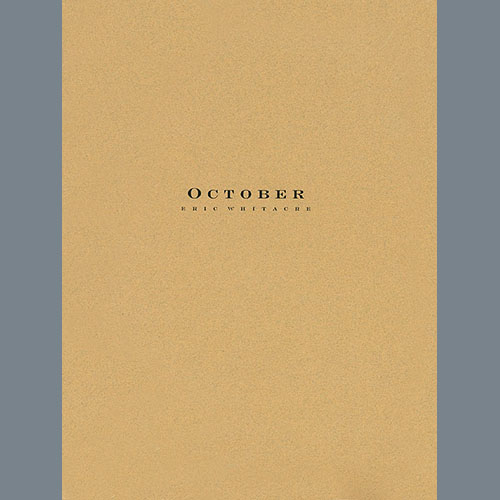 Eric Whitacre October - Full Score (arr. Paul Lavender) Profile Image