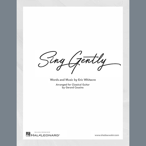 Eric Whitacre Download Printable PDF Score Easily Download Eric Whitacre Printable PDF piano music notes, guitar tabs for Solo Guitar. Transpose or transcribe this score in no time - Learn how to play song progression.