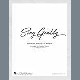 Download or print Eric Whitacre Sing Gently (arr. Gerard Cousins) Sheet Music Printable PDF 5-page score for Concert / arranged Solo Guitar SKU: 504647
