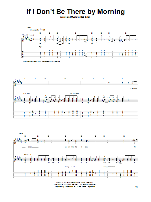 Learn to play Eric Clapton If I Don't Be There By Morning sheet music for Guitar Tab in minutes. Price: 7.8900$ Eric Clapton If I Don't Be There By Morning sheet music notes and chords arranged for Guitar Tab