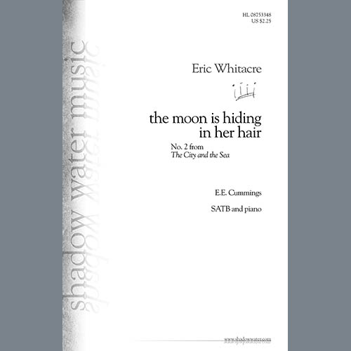 Easily Download Eric Whitacre Printable PDF piano music notes, guitar tabs for SATB Choir. Transpose or transcribe this score in no time - Learn how to play song progression.
