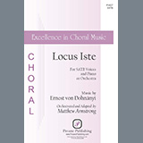 Download or print Ernest von Dohnányi Locus Iste (Blessed God) (Graduale #4, from Opus 3) (adapted by Matthew Armstrong) Sheet Music Printable PDF 11-page score for Concert / arranged SATB Choir SKU: 441913