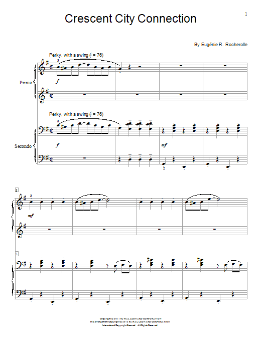 Wendy Stevens Crescent City Connection sheet music notes and chords. Download Printable PDF.