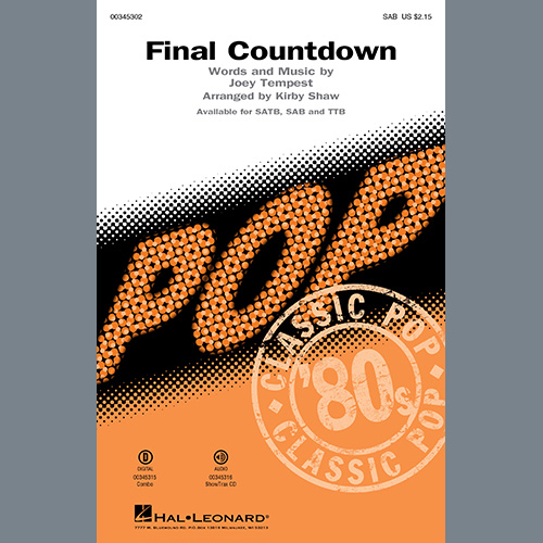 Europe Final Countdown (arr. Kirby Shaw) Profile Image