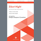 Download or print Evelyn Simpson-Curenton Silent Night Sheet Music Printable PDF 7-page score for Christmas / arranged SATB Choir SKU: 1395909