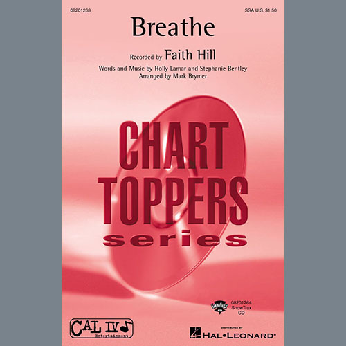 Faith Hill Breathe (arr. Mark Brymer) Profile Image