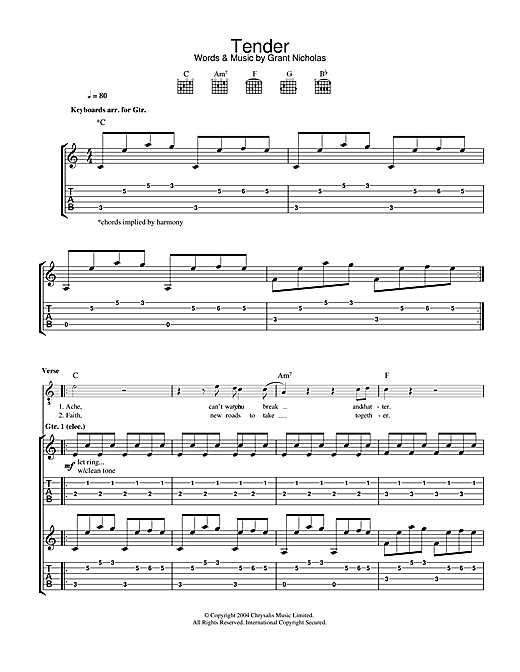 Feeder Tender sheet music notes and chords. Download Printable PDF.