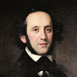 Download or print Felix Mendelssohn Abschied Vom Walde Sheet Music Printable PDF 2-page score for German / arranged Piano, Vocal & Guitar Chords (Right-Hand Melody) SKU: 161032