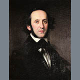 Download or print Felix Mendelssohn Bartholdy Piano agitato Sheet Music Printable PDF 5-page score for Classical / arranged Piano Solo SKU: 362653