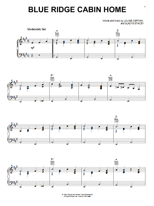 Learn to play Flatt & Scruggs Blue Ridge Cabin Home sheet music for Guitar Tab in minutes. Flatt & Scruggs Blue Ridge Cabin Home sheet music notes and chords. Download Printable PDF.