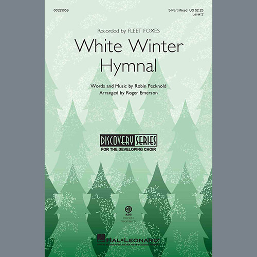 Fleet Foxes White Winter Hymnal (arr. Roger Emerson) Profile Image