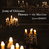 Download or print Florence And The Machine Jenny Of Oldstones (from Game of Thrones) Sheet Music Printable PDF 5-page score for Film/TV / arranged Piano, Vocal & Guitar Chords (Right-Hand Melody) SKU: 413008